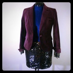 Plum Blazer